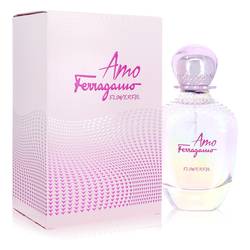 Amo Flowerful Eau De Toilette Spray By Salvatore Ferragamo 100ml