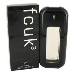 Fcuk 3 Eau De Toilette Spray By French Connection 100ml