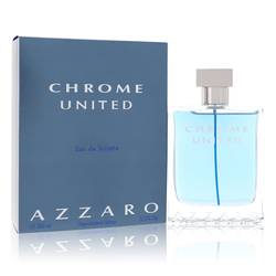 Chrome United Eau De Toilette Spray By Azzaro 100ml