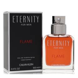 Eternity Flame Eau De Toilette Spray By Calvin Klein 100ml