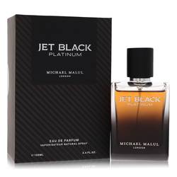Jet Black Platinum Eau De Parfum Spray By Michael Malul 100ml