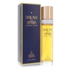 Diamonds & Sapphires Eau De Toilette Spray By Elizabeth Taylor 100ml